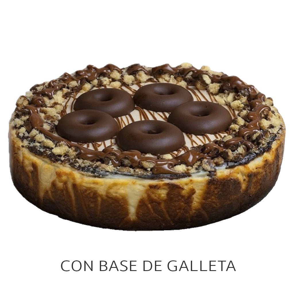 Donetes y nocilla blanca